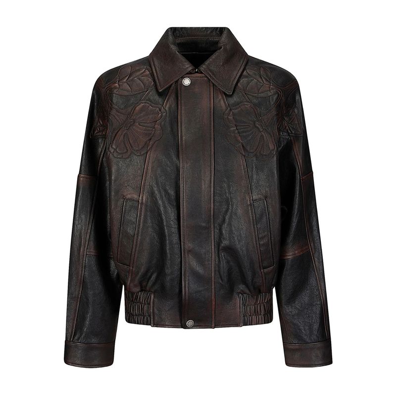 Golden Goose Brown Jackets  Leather Jackets Women